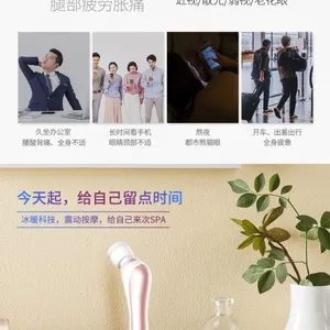 2019礼品手持按摩器 眼部按摩冷热护眼仪 敲打颈腰肩部 亚马逊出口外贸