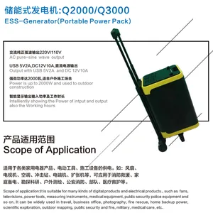 �����Яʽ��ԴT6000S����3000W﮵������5398Wh�����ڷḻ