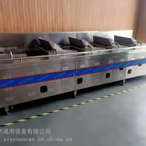 供应ARZMJ-5斗连续式自动煮面机(优质304不锈钢制作)