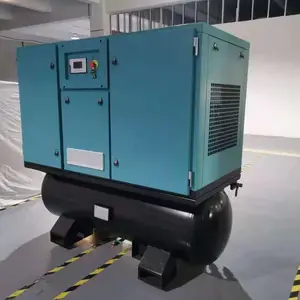 德英机械供应 一体式空气压缩机,无油螺杆变频空压机