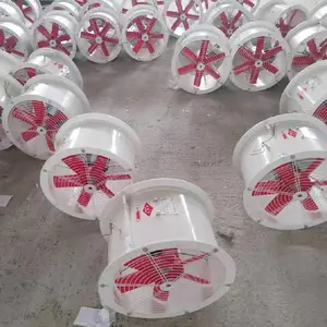 玻璃钢轴流风机图片 防腐轴流风机开孔尺寸 风量规格