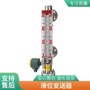 顶装式不锈钢磁翻板液位计/远传插入式地埋罐磁浮子、翻柱物位计