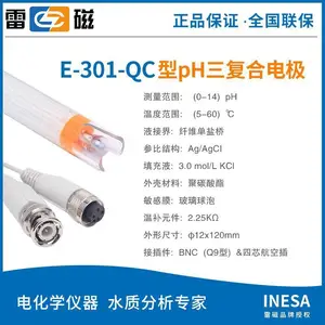 �״� 962201�߾���pH���ϵ缫 �߶˿ɳ�ʽ�����ϵ缫pH��ȼƵ缫