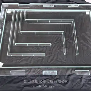 瑞视仪器专业光学玻璃研磨,开槽,镀膜,抛光,打孔真空吸咐平台
