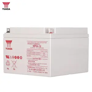 汤浅蓄电池 直流屏电瓶NP24-12太阳能电池 12V24AH 机房专用 全新