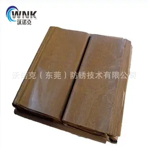 厂家直销 vci气相防锈涂蜡防锈纸 白色金属防油蜡光纸 工业牛皮防潮纸