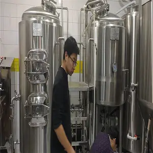 年产5000吨精酿啤酒厂啤酒设备 大型啤酒设备厂家 自动化啤酒设备机器