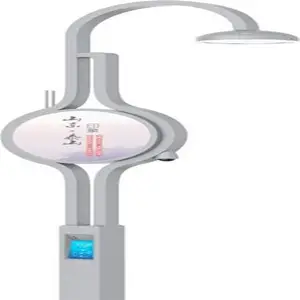 成都带充电桩的多功能智慧路灯设计公司丨智慧景观灯庭院灯方案丨华焱照明