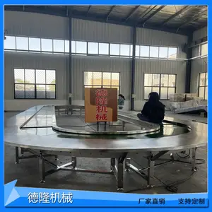 90��ת����ּ��װ���λ�ת������ˮ���ջ�Ʒ�޷�ƴ�ӵ���Ƥ����