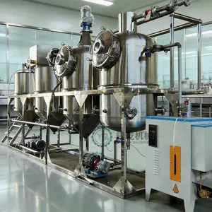 全套菜籽油坊加工坊设备 冷榨加工山茶油精炼机组 小型油脂厂生产线