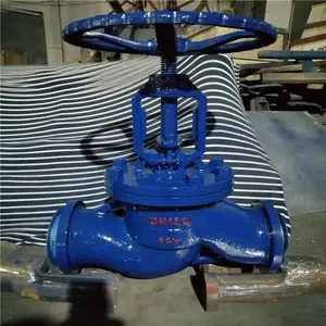 DN600 大口径碳钢法兰截止阀 J41H-16C J41Y-16C 硬质合金密封高温蒸汽截止阀