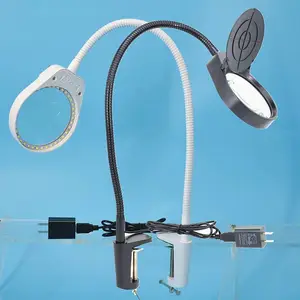 PD-7S夹式手机维修PCB检测带可调LED灯放大镜