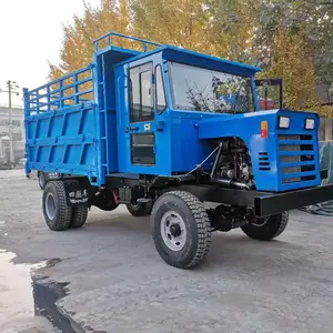 圣成矿用驾驶型爬山虎 工地用爬山虎 四驱自卸拖拉机厂家
