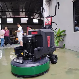 X85驱动式固化地坪研磨机 12头混凝土打磨机 18.5kw重型圆盘磨地机