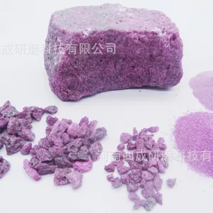粉红色PA陶瓷砂轮片 铬刚玉砂轮磨头用低铬中铬高铬刚玉