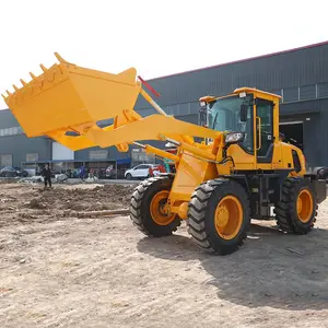 装载机小型铲车 四驱柴油推土沙工程建筑工程 农用畜牧抓草木机