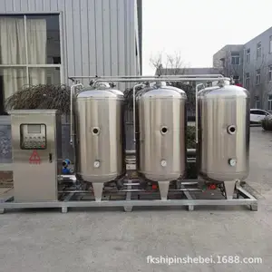 新型蒸汽式煮浆设备 不锈钢密封式微压煮浆罐 煮浆效***豆浆设备