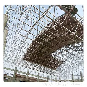 厂家直销 展览厅网架网架 展览会网架屋面施工 东吴网架