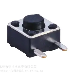 6*6*4.3/5/6/7高品质平两脚轻触开关,按键开关专业生产厂家