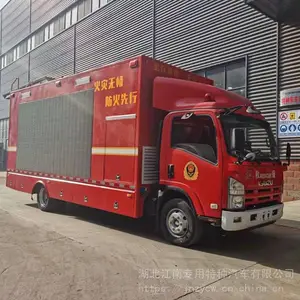 庆铃600P宣传消防车/多功能消防宣传车