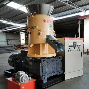 小型锯末颗粒机 燃料颗粒机 时产500公斤平模颗粒机