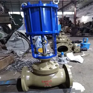 ZSPC-25P 气动活塞式切断阀 气动调节阀 软密封阀门 不锈钢304耐腐蚀调节阀