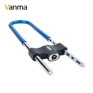 Vanma电子无源U型锁双开拉门锁物联网锁开关锁记录不锈钢锁芯WM-2000CT-U01