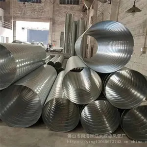 白铁风管生产厂家-佛山江大螺旋风管厂加工精细