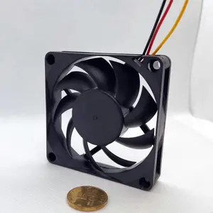 敬阳达方形5V/12V 7015散热风扇 机箱机柜音响散热用