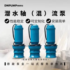 5.德能泵业防汛泵站轴流泵_排涝泵站-泵站改造