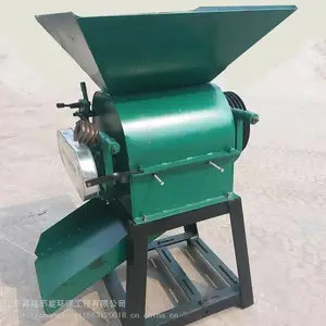 20型油菜籽芝麻粉碎机 干果仁破碎机 对辊式小型黄豆挤扁机厂