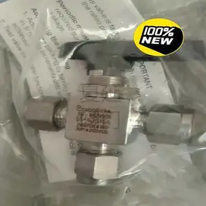 swagelok世伟洛克不锈钢卡套三通球阀SS-42G*S4