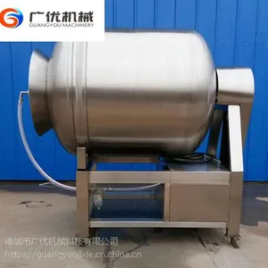 生产不锈钢肉制品腌制真空滚揉机 鸡翅卤肉不锈钢滚揉机800