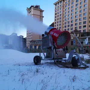 滑雪场雾炮式人工降雪机 大功率移动制雪人工造雪机北京诺泰克