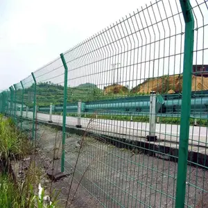樟树市双边丝护栏网 果园护栏隔离栅 光伏电站防护围栏