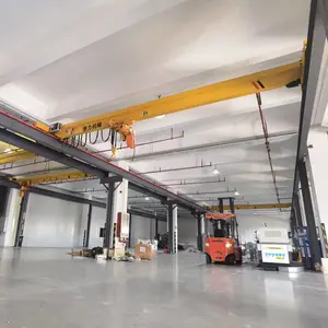 上海起重机厂家定制厂房5吨航车LD型矿山5t16.5m单梁悬挂式起重机
