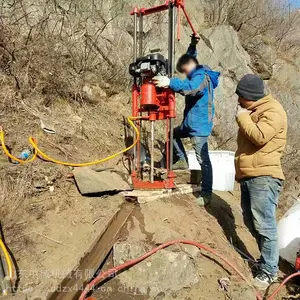 双人背包回转式岩心钻机 地表取样轻便钻机 便携式地质勘探钻机
