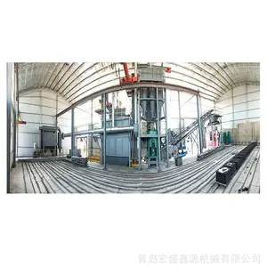 全新粘土砂生产线 自动造型生产线 世界需要铸造 铸造机械选宏盛鑫源