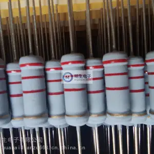 明生 MOF 5W灰色金属氧化膜电阻高精度 ±0.1% 耐高温250℃