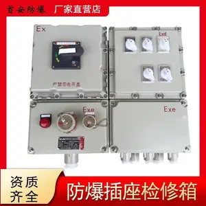 BXX系列防爆检修箱 室外防雨 油库房风机房防爆检修插座箱 防爆动力检修箱