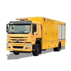 重汽4000立方抢险排水泵车 不锈钢潜水泵便携小巧 轻便实用快速响应