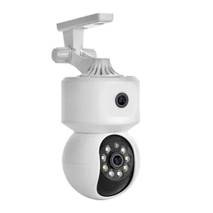 雄迈无线家用双目摄像头监控器wifi手机远程360度***语音室内