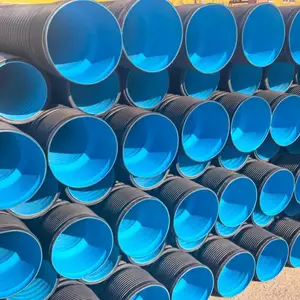 dn400 HDPE˫�ڲ��ƹܳ��� ����ˮ�������ܵ� �������� �����ȫ