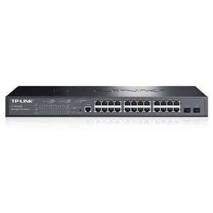 TP-LINK TL-SG3226P 24全千兆PoE+2SFP二层网管PoE供电千兆交换机