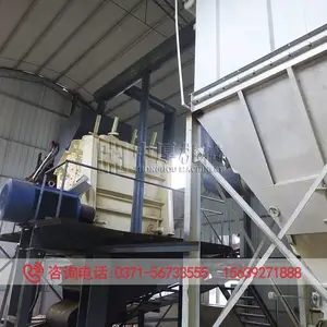 反击式破碎机现场 建筑垃圾破碎机 郑州破碎机厂家