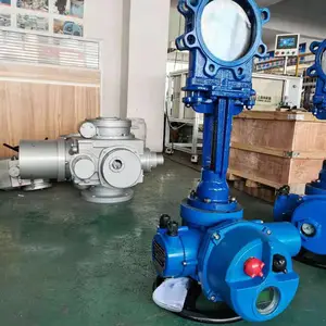 【月销量过百】上海科耐迪品牌 电动刀型闸阀PZ973H-16C