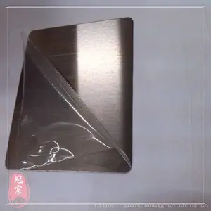 不锈钢玫瑰金 红古铜拉丝广告牌装饰板 餐厅商场电镀金色钢板定制