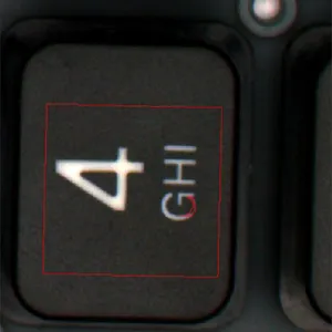 按钮上字符的缺陷检测工业自动集成视觉系统解决方案
