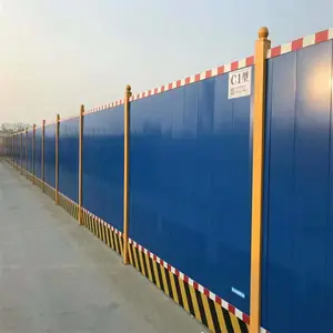 小区房地产围挡 钢板施工围挡 工程封闭围挡 经久耐用