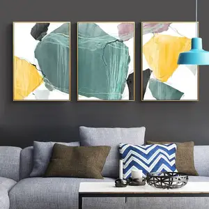 现代简约客厅三联壁画北欧******挂画轻奢沙发背景墙装饰画大气